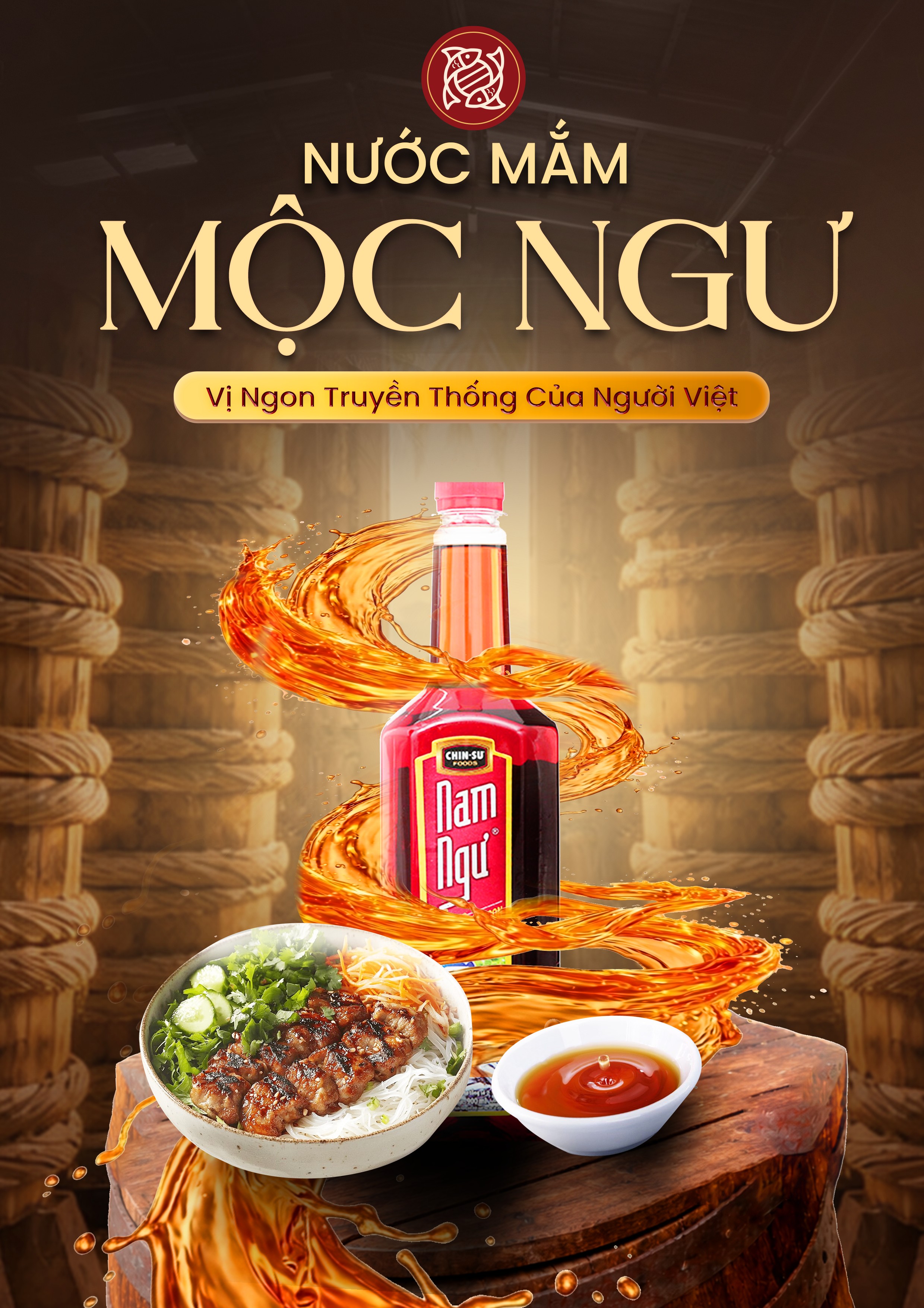 Poster Nước Mắm Mộc Ngư
